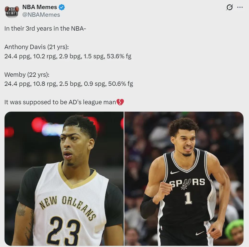 PP电子官网-场均24+10+3！数据堪比文班亚马！浓眉真的可惜了